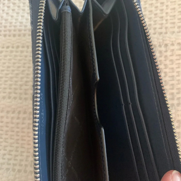 NWT Michael Kors Cooper Denim Wallet - Picture 4 of 11